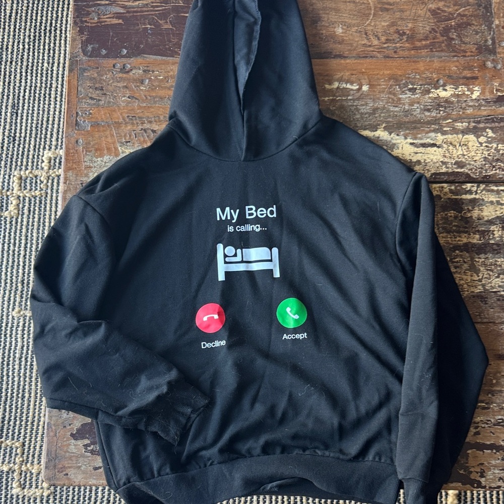 SHEIN Dark Gray Teen Hoodie